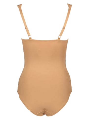 nuance 2er-Set: Bodys in Weiß/ Beige