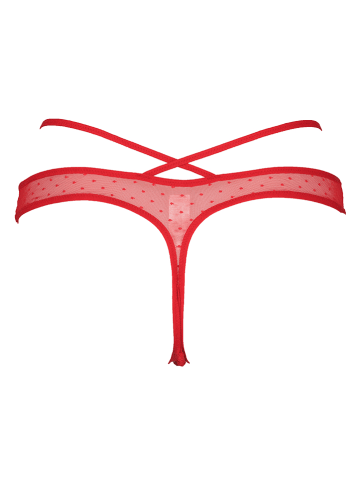 LASCANA Stringi (2 pary) w kolorze czerwonym