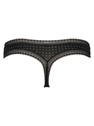 LASCANA 3er-Set: Strings in Schwarz/ Grau