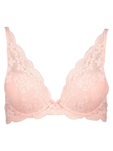 Petit Fleur Biustonosze push-up (2 szt.) w kolorze oliwkowym i jasnoróżowym