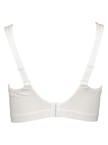 Petit Fleur 2-delige set: beugelloze beha's wit/groen