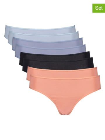 Petit Fleur Figi (10 par) w kolorze pomarańczowo-niebiesko-czarnym