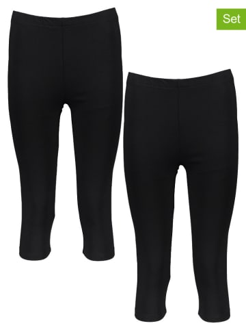 Vivance 2er-Set: Funktionsleggings in Schwarz