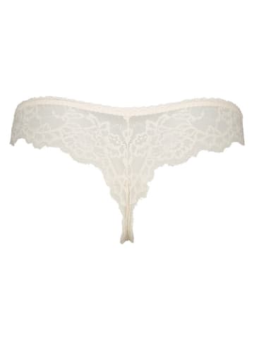 LASCANA Stringi w kolorze beżowym