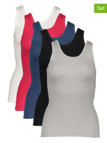 Petit Fleur 5-delige set: tops meerkleurig