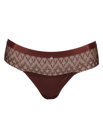 s.Oliver Stringi w kolorze brązowym