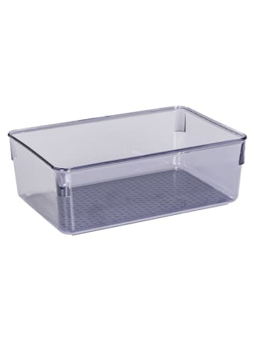 Wenko Aufbewahrungsbox ''San Diego'' in Grau - (B)24,4 x (H)8,5 x (T)16,3 cm