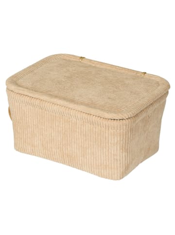 Wenko Aufbewahrungsbox ''Anela'' in Beige - (B)19 x (H)10 x (T)14 cm