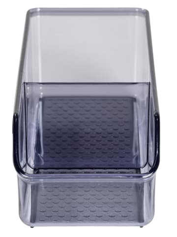 Wenko 4er-Set: Aufbewahrungsboxen ''San Diego'' in Grau - (B)27,5 x (H)7,2 x (T)9 cm