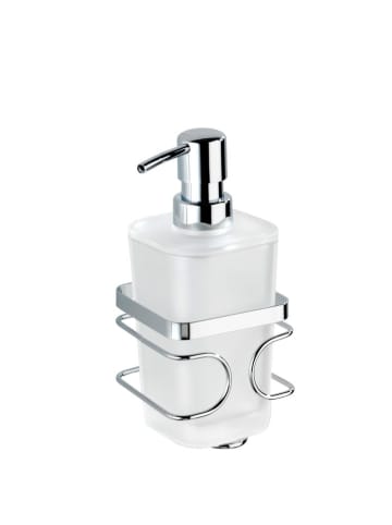 Wenko Seifenspender ''Premium'' in Silber - 355 ml