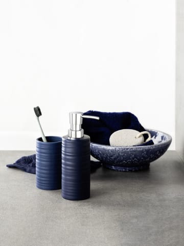 Wenko Zeepdispenser "Mila" donkerblauw - 260 ml