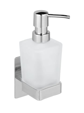 Wenko Zeepdispenser "Genova" zilverkleurig - 200 ml