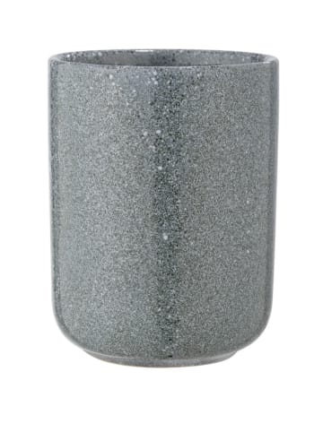 Wenko Tandenborstelbeker "Noto" grijs - (H)11,2 x Ø 8,3 cm