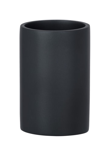 Wenko Zahnbürstenhalter ''Ida'' in Anthrazit - (H)10,5 x Ø 7 cm