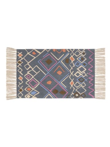 Wenko Badematte ''Massa'' in Grau/ Beige/ Bunt - (L)80 x (B)50 cm