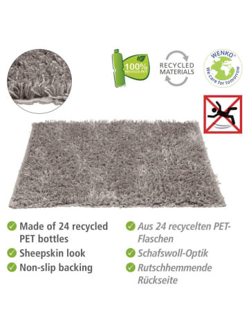 Wenko Badmat "Lanas" grijs - (L)90 x (B)60 cm