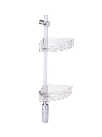 Wenko Półka prysznicowa LED w kolorze białym - dł. 74 cm