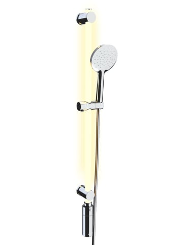 Wenko 3-delige leddoucheset zilverkleurig - (L)94 cm