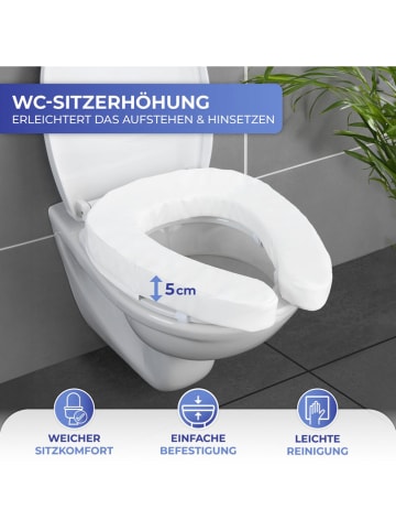 Wenko Toiletkussen "Soft" wit - (B)38 x (H)5 x (D)46 cm