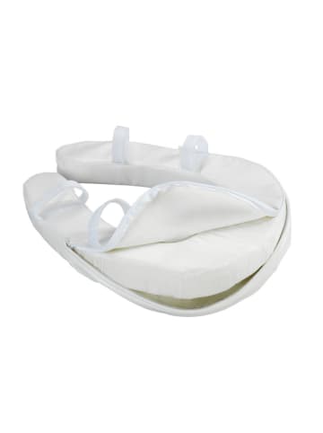 Wenko Toilettenkissen-Ersatzbezug ''Soft'' in Weiß - (B)38 x (H)5 x (T)46 cm