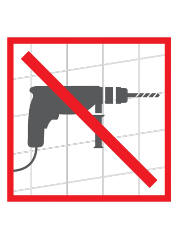 Wenko Zestaw WC "Genova Shine" w kolorze białym - 9 x 35 x 10,5 cm