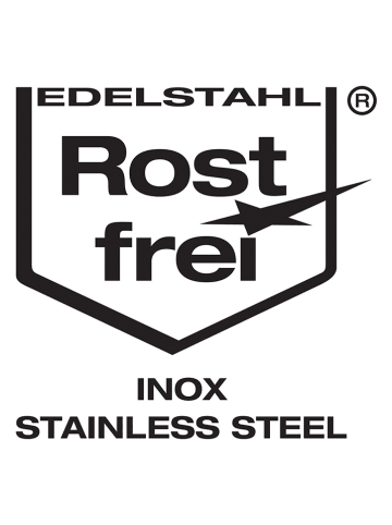 Wenko WC-Garnitur "Genova Shine" in Weiß - (B)9 x (H)35 x (T)10,5 cm