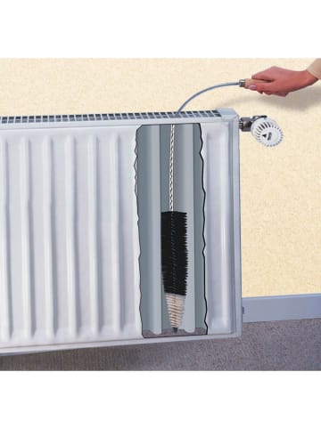Maximex Radiatorborstel zwart - (L)120 cm