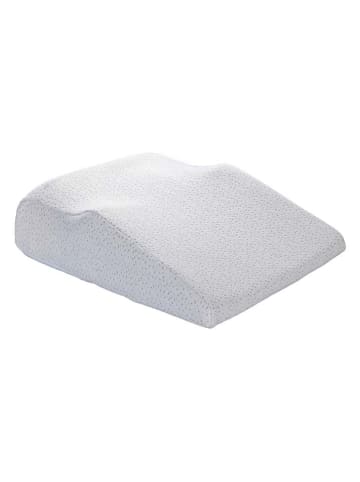 Wenko Zijslaperhellingskussen wit - (B)42 x (H)12 x (D)37 cm