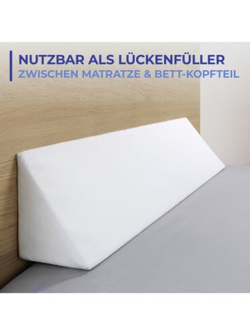 Maximex Wiegkussen wit - (B)90 x (H)20 x (D)15 cm