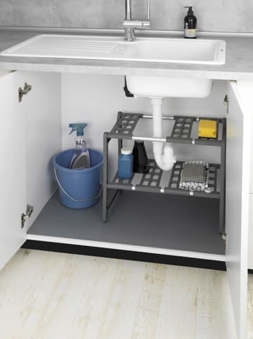 Wenko Antypoślizgowa mata ochronna w kolorze szarym