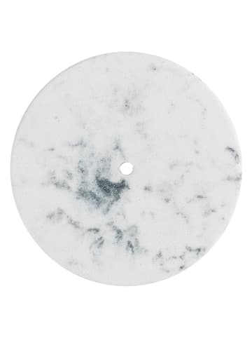 Wenko Stojak "Marmor" w kolorze białym na ręcznik kuchenny - wys. 32 x Ø 15 cm