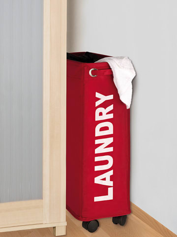 Wenko Wasmand "Corno" rood - (B)18,50 x (H)60,00 x (D)40,00 cm