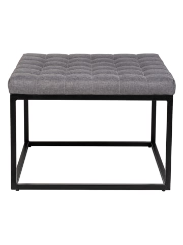 Wenko Stołek "Amandola" w kolorze czarno-szarym - 59 x 45,5 x 59 cm