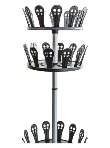 Wenko Schoenen-carrousel grijs