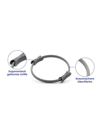 Maximex Pilates-Ring in Grau - Ø 37 cm