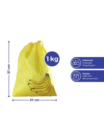 Wenko Vershoudzak geel - (B)27 x (H)37 cm