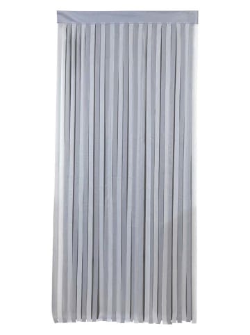 Wenko Kurtyna drzwiowa w kolorze szaro-srebrnym - dł. 200 x 90 cm