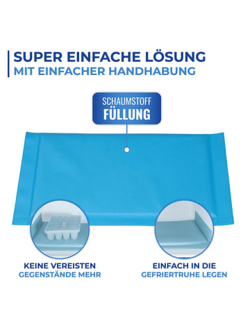 Wenko Frostschutzmatte in Blau - (L)24 x (B)47,3 cm
