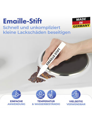 Wenko Emaillestift wit - 6 ml