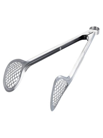 Wenko Küchenzange in Silber - (B)8 x (H)34,5 x (T)3,5 cm