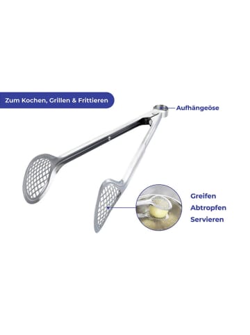 Wenko Keukentang zilverkleurig - (B)8 x (H)34,5 x (D)3,5 cm