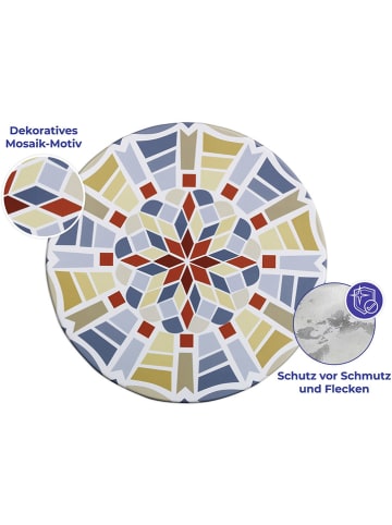 Wenko Spann-Tischdecke "Maximex" in Bunt - Ø 85 cm