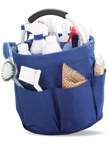 Wenko Tuinmand "Maximex" donkerblauw - (H)26,5 x Ø 28 cm