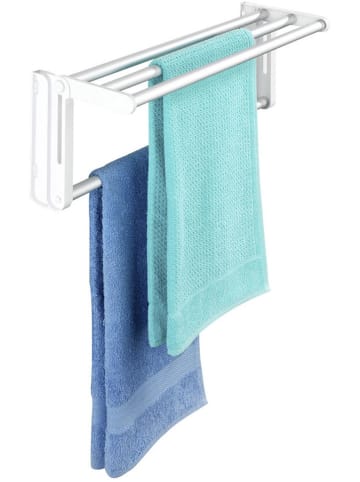 Wenko Handdoekhouder "Maximex" wit - (B)108 x (H)18 x (D)20,5 cm