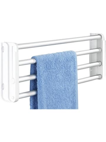 Wenko Handdoekhouder "Maximex" wit - (B)108 x (H)18 x (D)20,5 cm