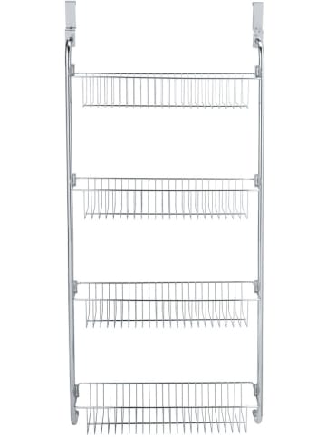 Wenko Deurkast zilverkleurig - (B)50 x (H)109 x (D)14 cm