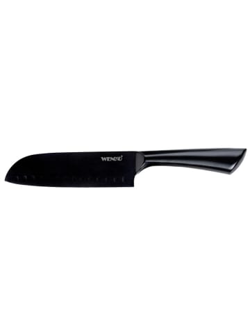 Wenko Santokumesser "Ace" in Schwarz - (L)31,5 cm