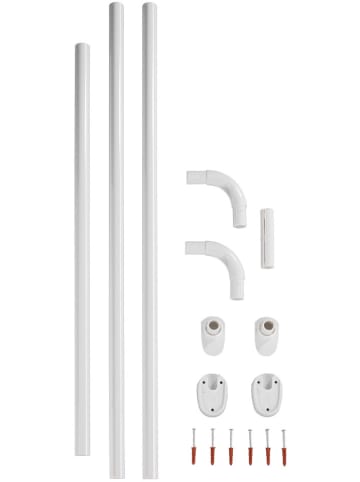 Wenko Drążek prysznicowy w kolorze białym