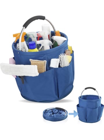 Wenko Haushaltseimer in Blau - (H)35 x  Ø 35 cm