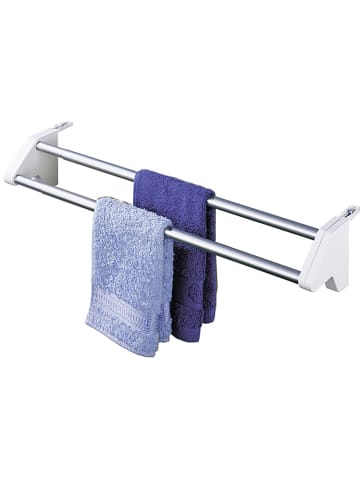 Wenko Wasdroogrek voor aan de radiator "Standard" wit - (H)12,80 x (D)11,60 cm